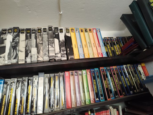 Stock videocassette vhs