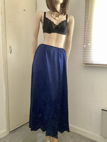 Sottoveste vintage blu navy