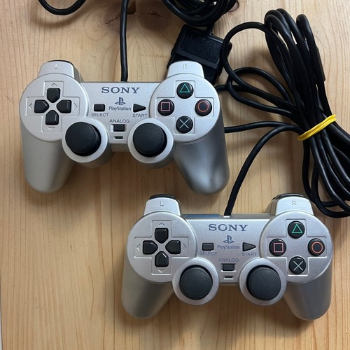 Controller ps2 silver - ps2,