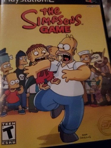 Simpson gioco ps2 sony - gioco,