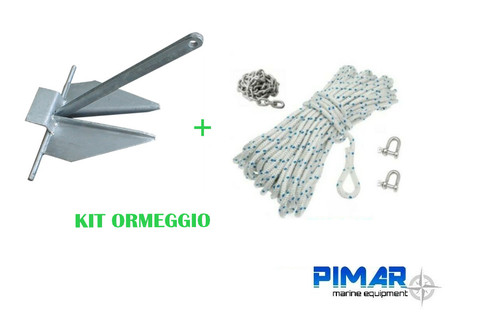 Kit ormeggio cima - cima, catena
