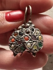 Sterling silver navaratna - silver,