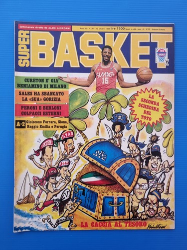 Super basket 1983 poster - basket, 30-1983