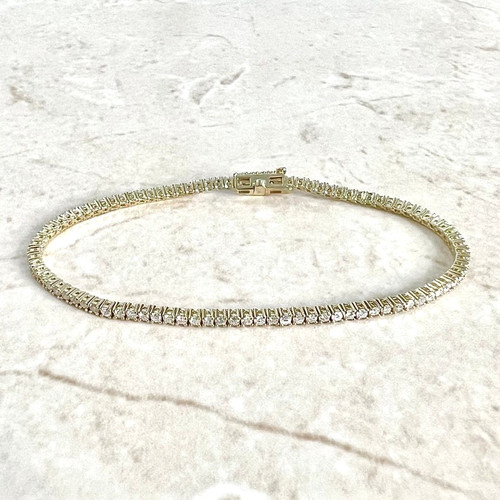 Bracciale tennis diamanti - bracciale,