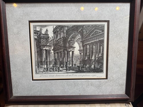 Stampa architettonica piranesi - stampa,