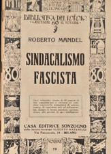 SINDACALISMO FASCISTA di