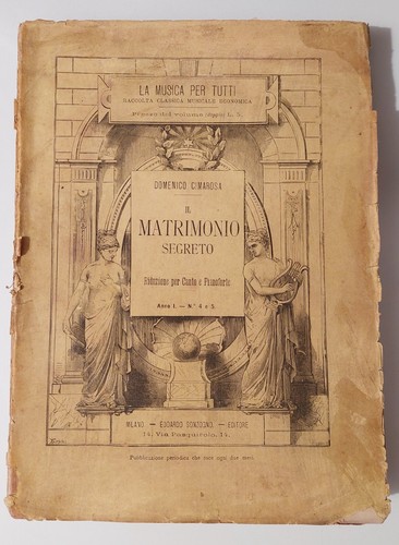 Cimarosa il matrimonio - cimarosa,