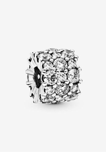 Charm pandora zirconi chiari - charm,