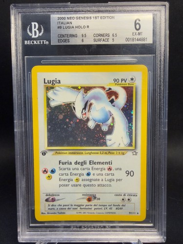 Pokémon card lugia - card,