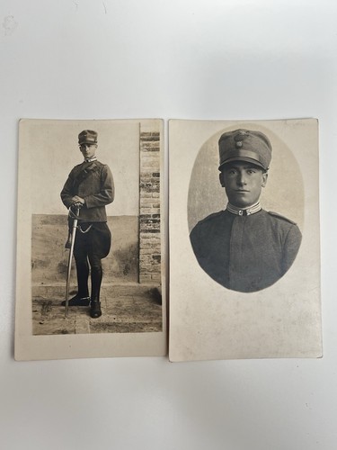 Due foto cartoline carabiniere - due,