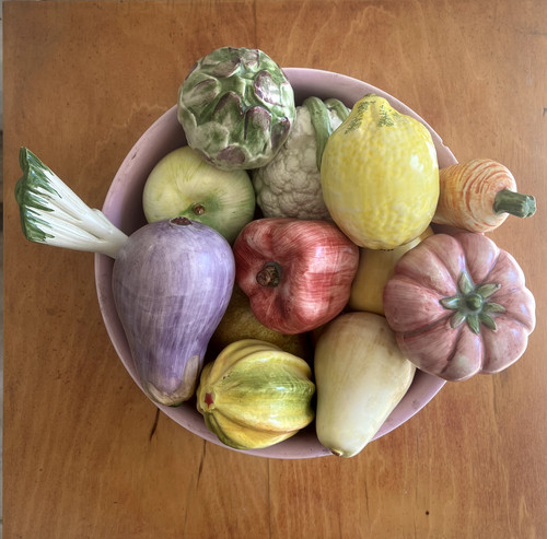 Set vintage bassano frutta - set,