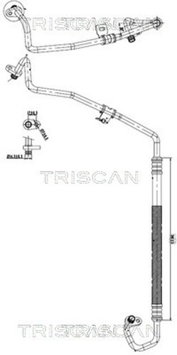 Tubo alta bassa - alta/bassa, pressione
