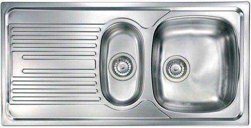Lavello acciaio inox 100 x - cm,