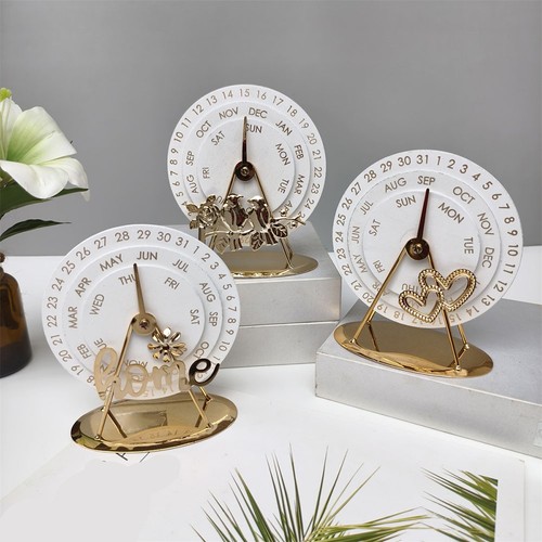 Elegante calendario marrone - elegante,