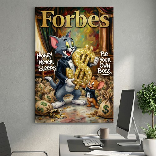 Pop art tom - pop, forbes