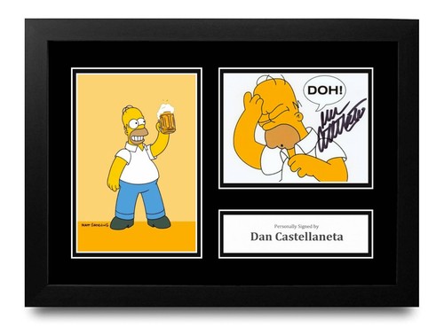 Dan castellaneta signed - dan,