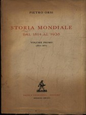 STORIA MONDIALE DAL 1814 AL