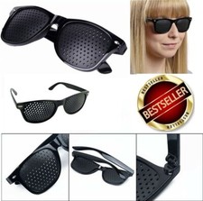 Occhiali a griglia occhiali ayurvedici correzione della vista allenamento occhi forati occhi larghi 