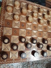 gioco dama pieghevole legno