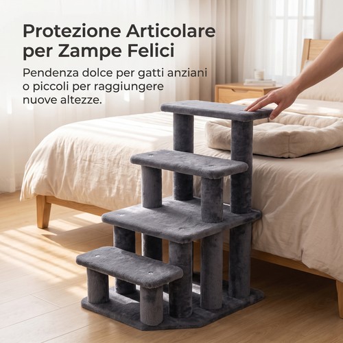 Scaletta per cani gatti - scaletta,