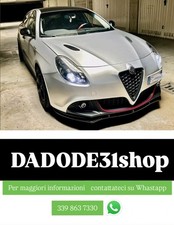 ALFA ROMEO GIULIETTA SPLITTER