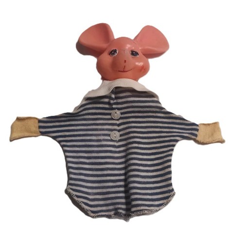 Marionnette vintage topo gigio - vintage,