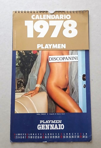 Rivista playmen calendario - playmen,