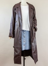 Giacca Trench in pelle -