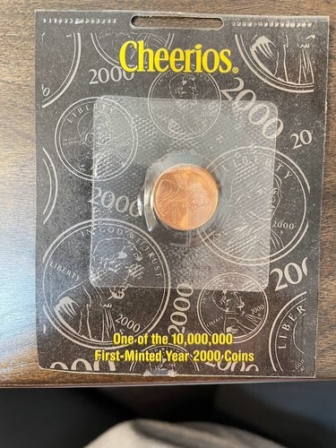 Raro penny 2000 cheerios - raro,