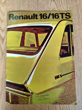 Renault 16 16 TS prospetto