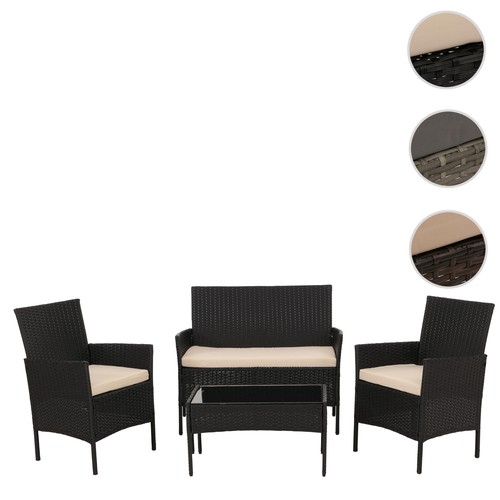 Set giardino polyrattan - da,