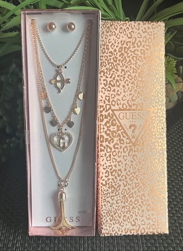 Orecchini collana guess - ,