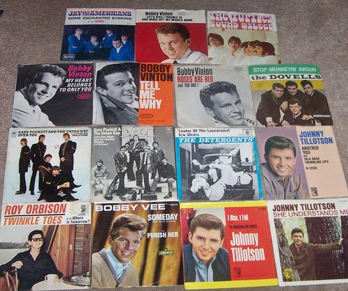 Rock 45s pic slvs - rock,