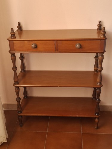 Consolle libreria con - , mensole