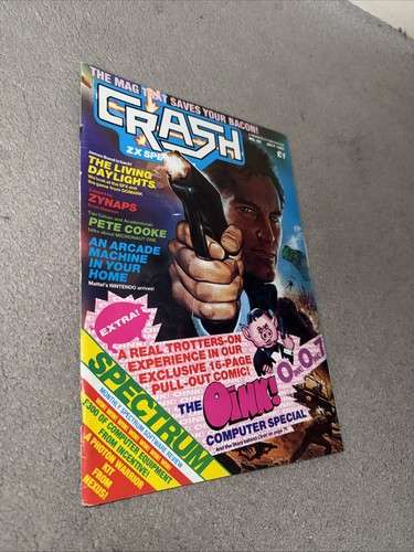Crash magazine spectrum - magazine, zx