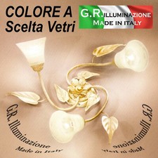 PLAFONIERA IN FERRO BATTUTO 3