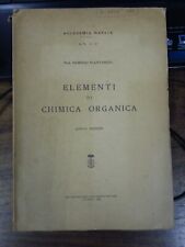 erminio piantanida - elementi di chimica organica 1960 accademia navale livorno