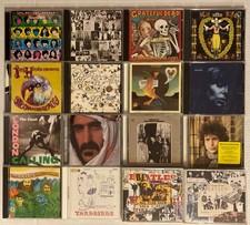 16 CD LOT Rolling Stones Bob Dylan Beatles Led Zeppelin Jimi Hendrix Clash Zappa