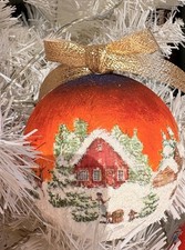 Pallina Di Natale “Bosco