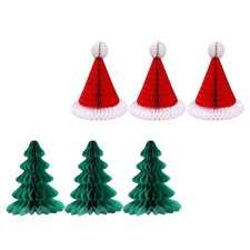  6pcs decorazione natalizia