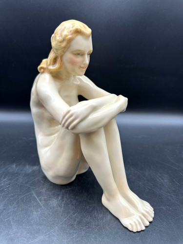 Statua porcellana ens donna - porcellana,