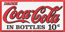 Insegna coca cola - coca, bottiglie