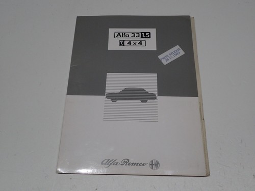 Alfa romeo 4x4 - 1.5,