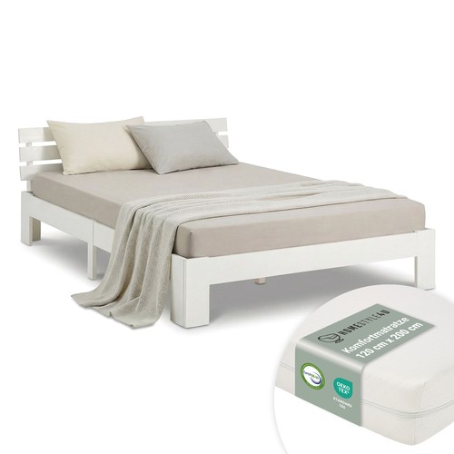 Letto legno 120x200 con - 120x200, cm