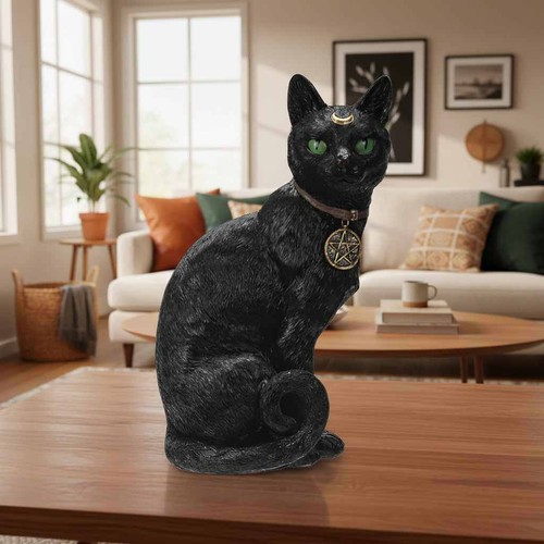 Statua gatto nero - statua,