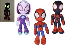 Simba - Peluche Disney Spidey 25 cm,assortimento Spidey, Ghost Spider, Miles Mor