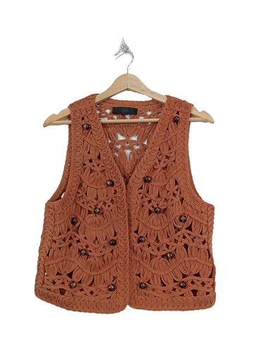 Zara smanicato lavorato - smanicato,
