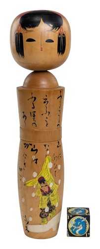 Bambola creativa kokeshi - bambola,