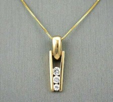 Ciondolo vero moissanite 0,50