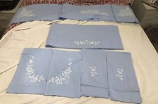 parure lenzuola ricamate a